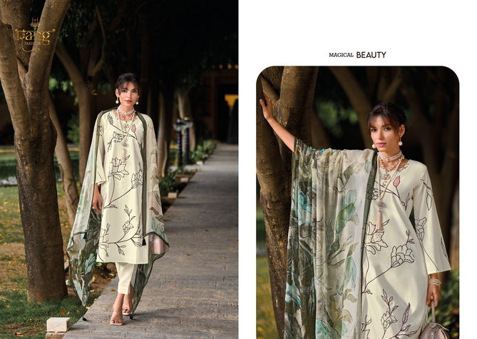 Senisa By Rang Heavy Digital Printed Lawn Cotton Dress Material Wholesale Clothing Suppliers In india